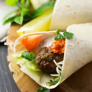 Kofte Wraps