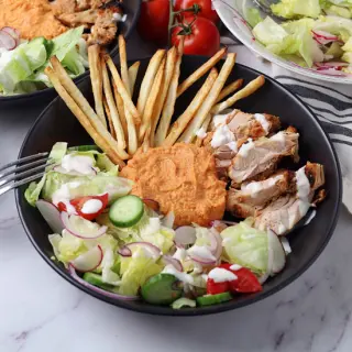 Chicken Doner Bowl Chicken Doner Bowl
